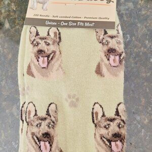 NWT:  Sock Daddy - German Shepherd Dog (GSD) socks